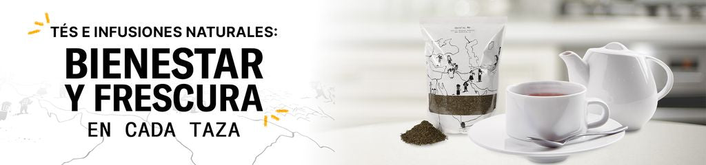 Tés e infusiones naturales: bienestar y frescura en cada taza