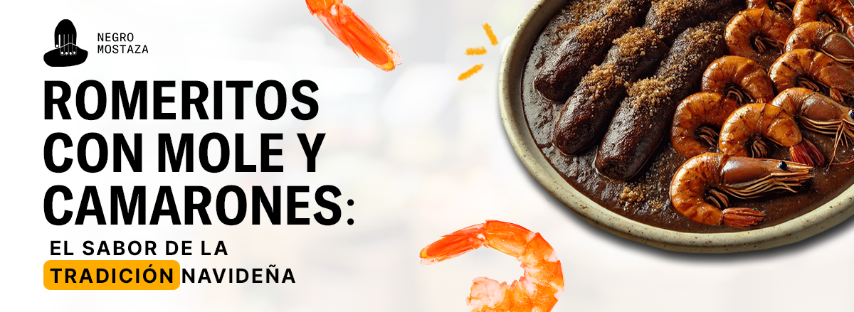 Romeritos con mole y camarones: el sabor de la tradición Navideña