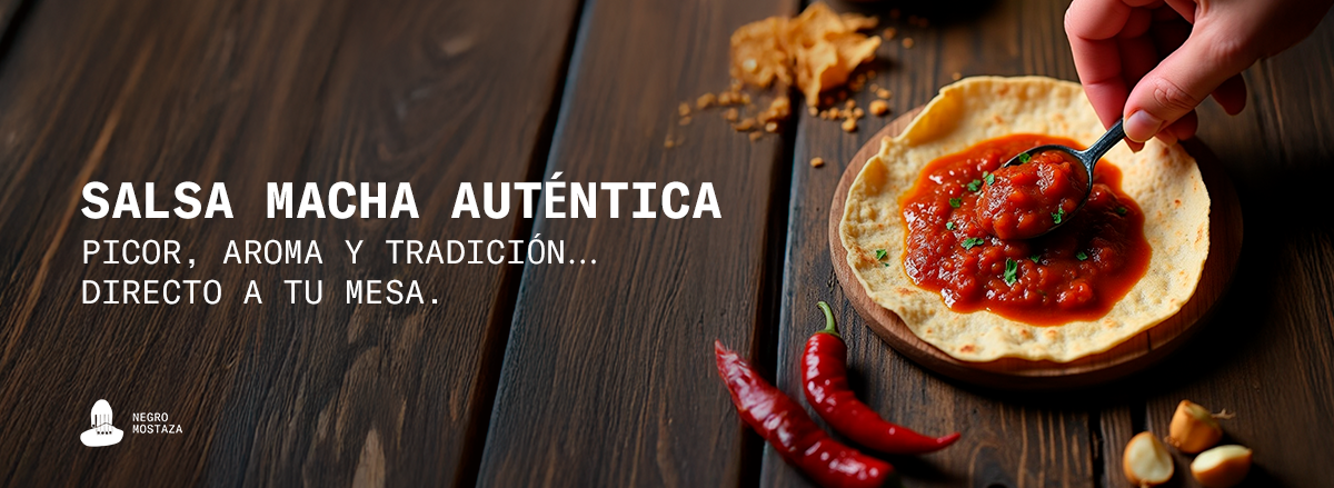 Salsa Macha: receta auténtica con chiles secos premium
