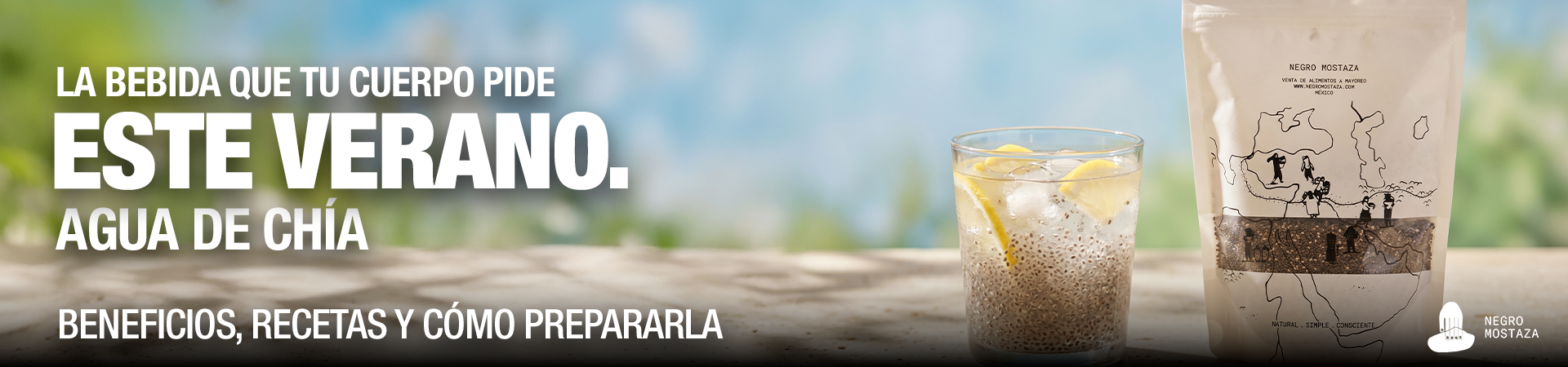 Agua de chía: beneficios, cómo prepararla y por qué todos la están tomando