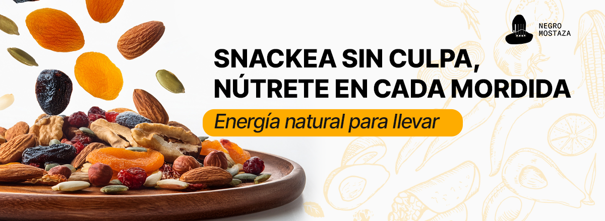 Snacks saludables para llevar: opciones prácticas y naturales