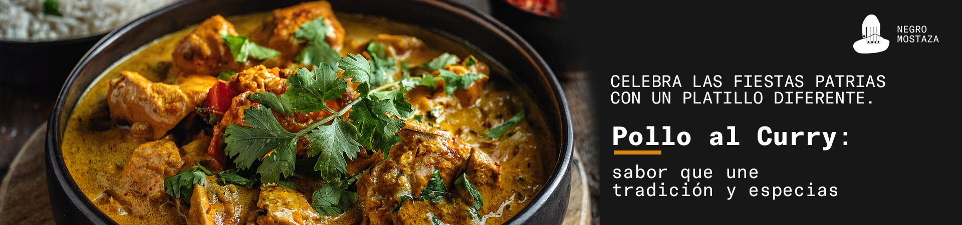 Pollo al Curry: un platillo lleno de sabor para tus Fiestas Patrias