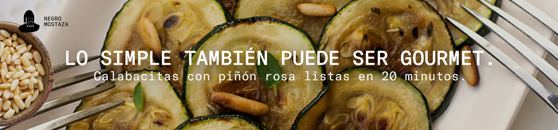Calabacitas con Piñón Rosa y Especias: Guarnición Saludable y Sabrosa